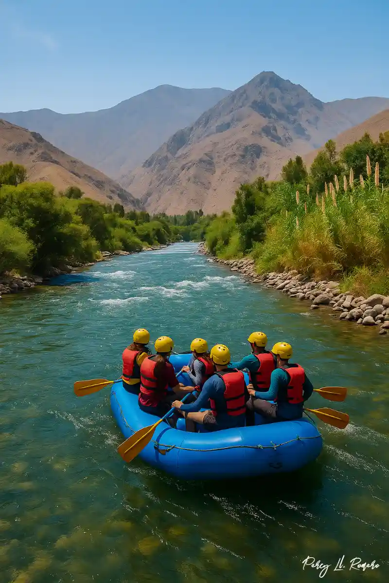 Rafting en Lunahuaná, Cañete