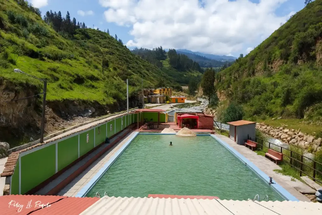 Piscinas naturales de los Baños Termales de Chancos, en la provincia de Carhuaz