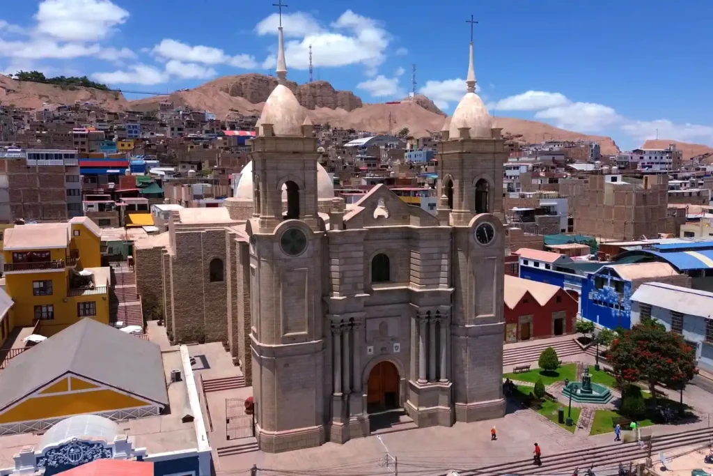 Catedral de Moquegua en la región sur del Perú