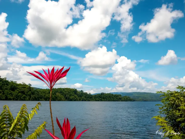 Laguna azul en San martin